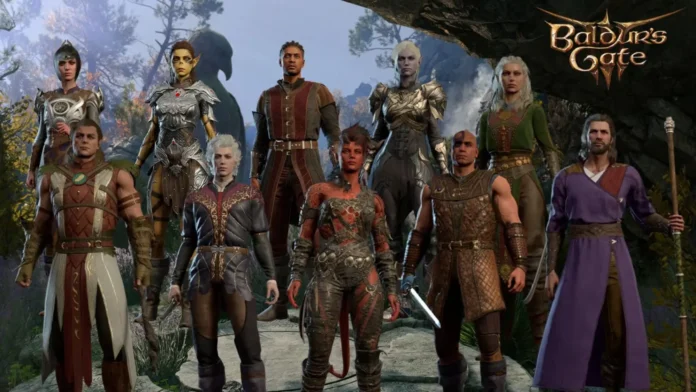 baldur's gate 3 party members