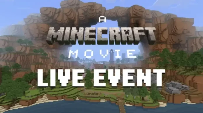 Minecraft Movie Live Event