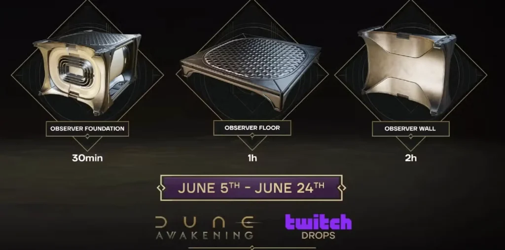 Twitch Drops в Dune Awakening