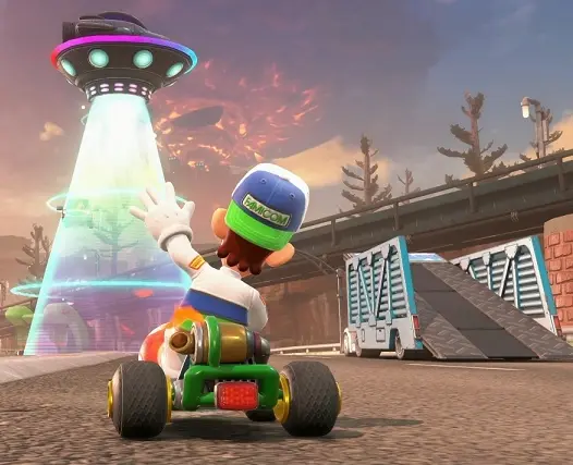 Як знайти та керувати НЛО в Mario Kart World