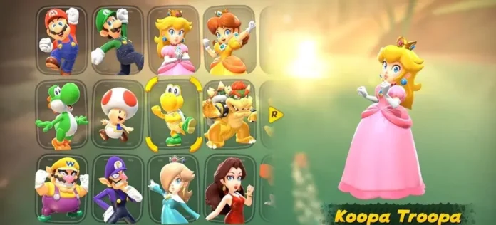 Усі категорії та статистика персонажів в Mario Kart World