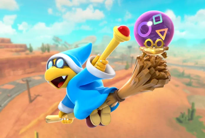 Як легко отримати предмет Kamek в Mario Kart World